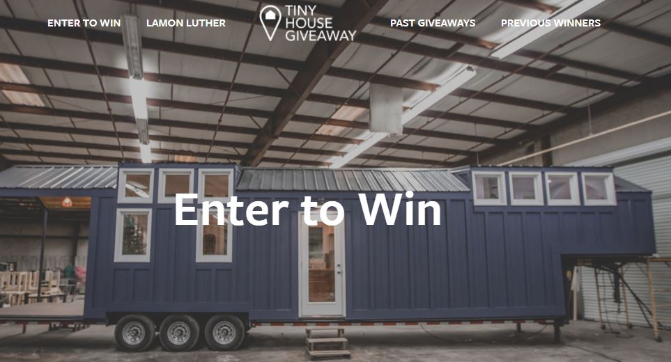 Tiny House Giveaway Win A Long Tiny House Offers Contest